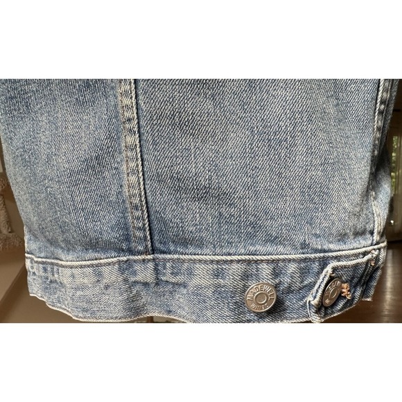 Madewell Denim Jacket XS Women's Blue Jean Trucker Style Classic 100% Cotton - Picture 7 of 11